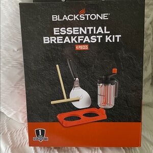 Blackstone 4-Piece Breakfast Tool Kit in Orange and Black